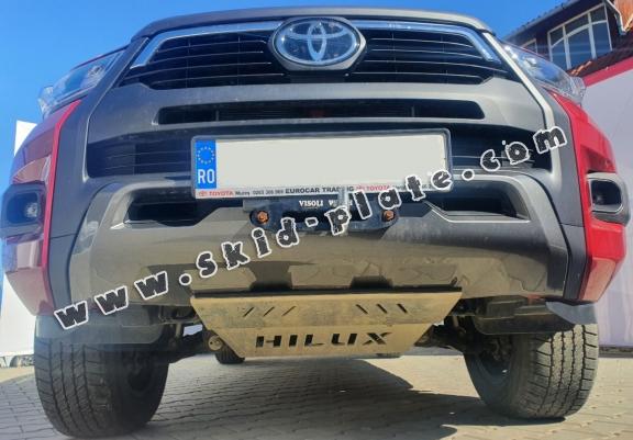 Aluminum radiator skid plate for Toyota Hilux Revo