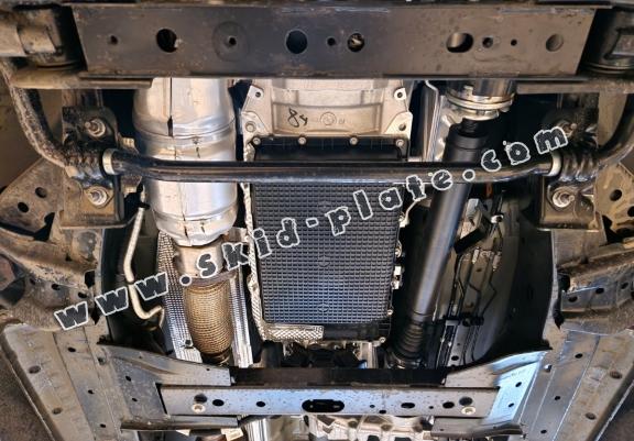 Steel gearbox skid plate for Ford Ranger Raptor
