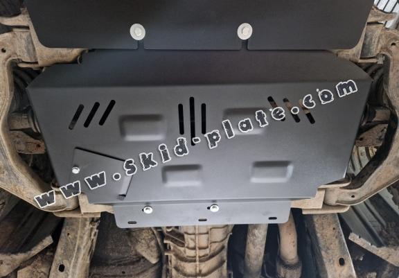 Steel skid plate for Nissan Navara