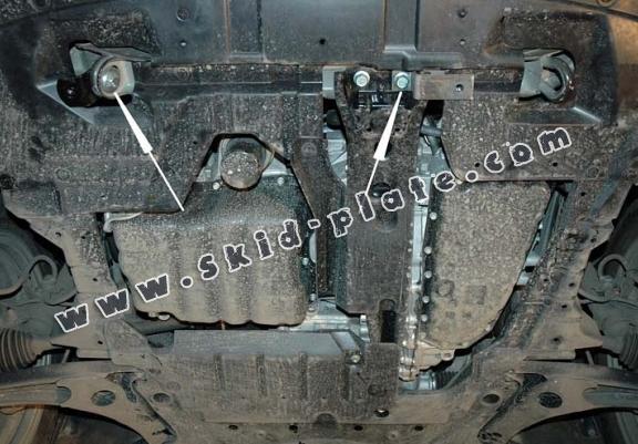 Steel skid plate for Citroen C - Crosser