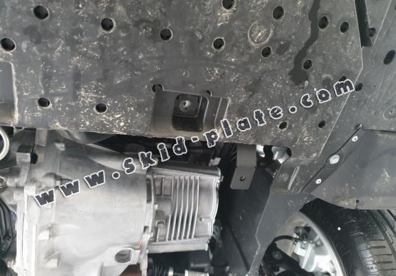 Steel skid plate for Peugeot 208