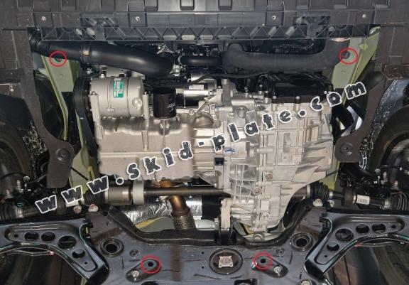 Steel skid plate for Baic Beijing X55