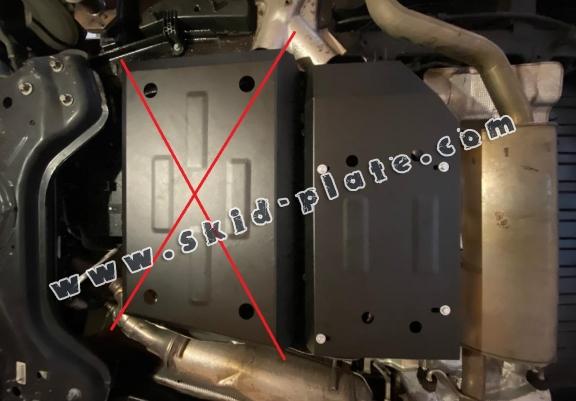 Steel AdBlue tank plate Opel Movano C 