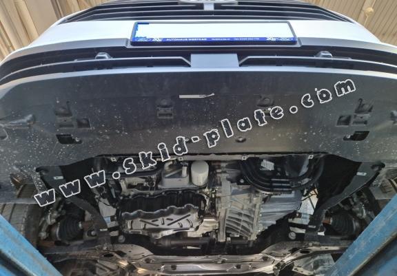 Galvanized steel skid plate for Ford Transit Custom