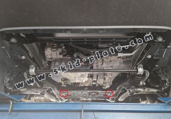 Aluminum  skid plate for MAN Tge