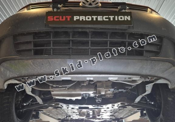 Aluminum skid plate for Volkswagen New Beetle