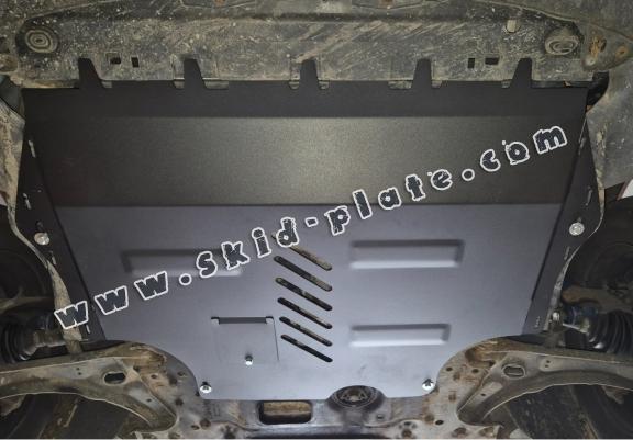 Aluminum skid plate for Volkswagen New Beetle
