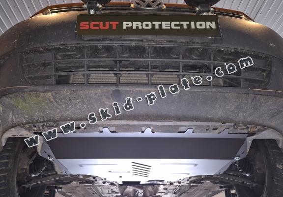 Aluminum skid plate for Volkswagen New Beetle