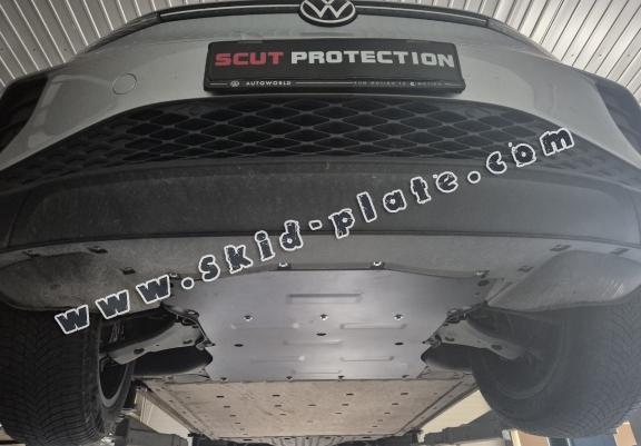 Steel skid plate for Volkswagen ID 4