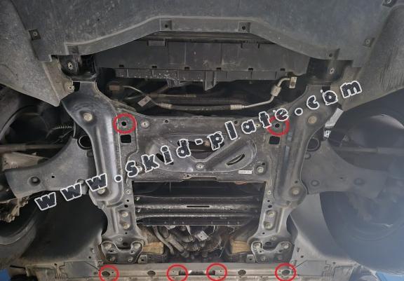 Steel skid plate for Volkswagen ID 4