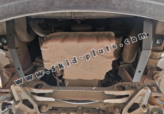 Aluminum skid plate for the protection of the engine and the gearbox for Mercedes Sprinter