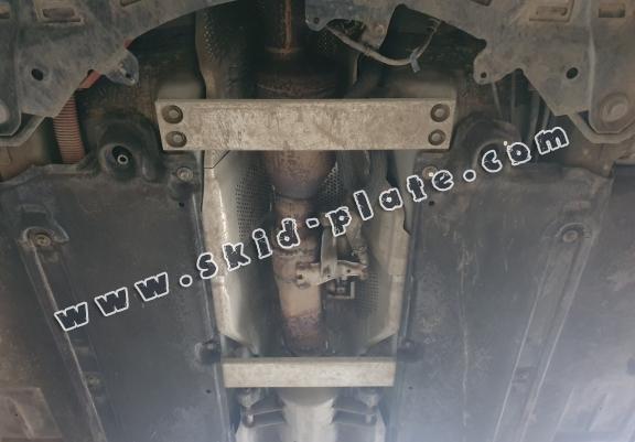 Aluminum catalytic converter plate/cat lock for Toyota C-HR