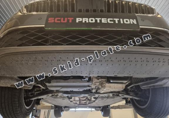Steel skid plate for VW Passat Alltrack - manual gearbox