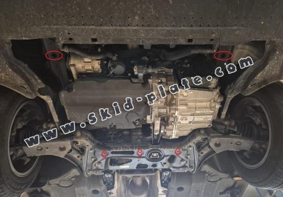 Steel skid plate for VW Passat Alltrack - manual gearbox