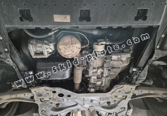 Steel skid plate for Citroen c4