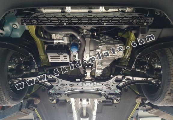 Steel skid plate for Hyundai Kona