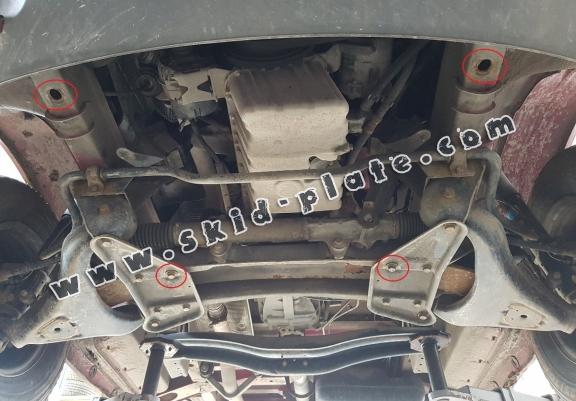 Steel skid plate for Mercedes Sprinter