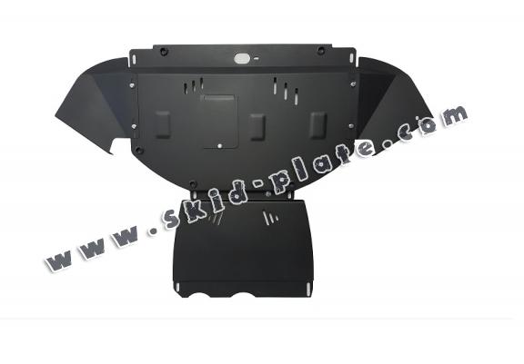 Steel skid plate for VW Passat B5