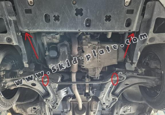 Steel skid plate for Citroen C4 Cactus