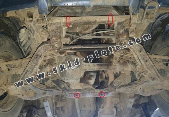 Steel skid plate for Suzuki Vitara