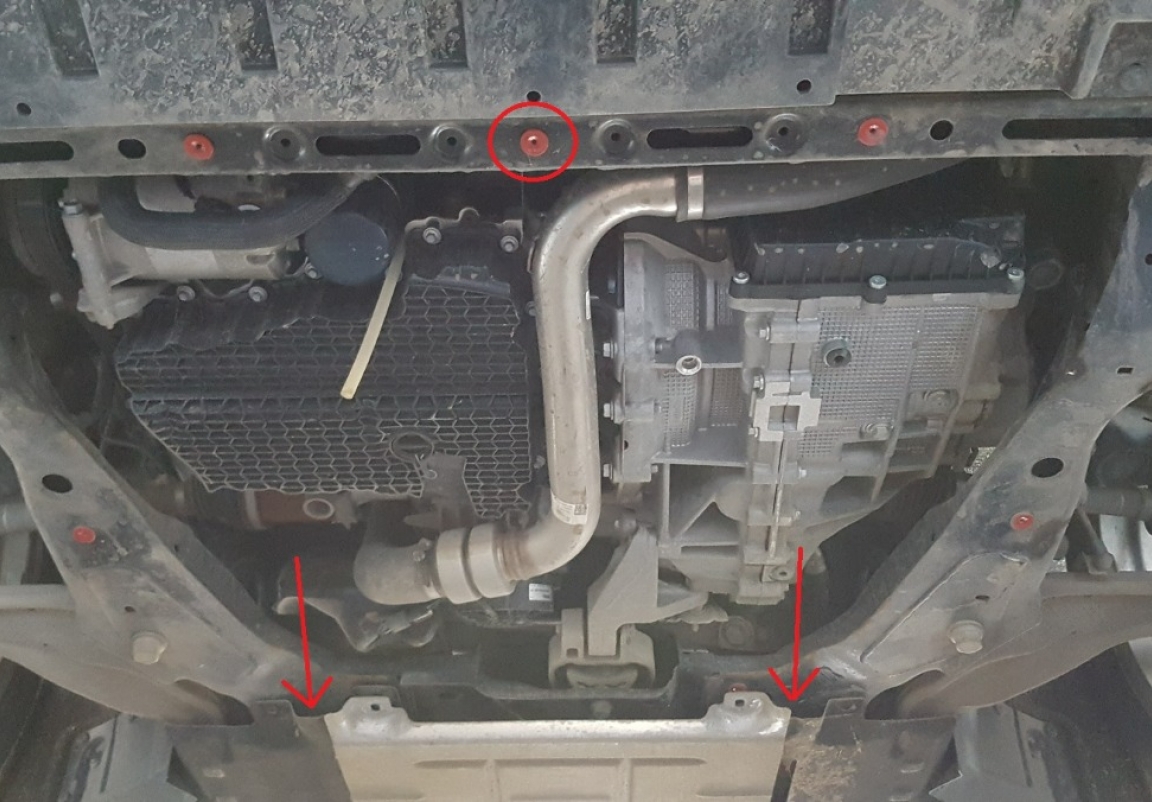 thumbnail image 2 of Under Engine Cover / Protection Plate For Renault Master III – NV400 2 of 3
