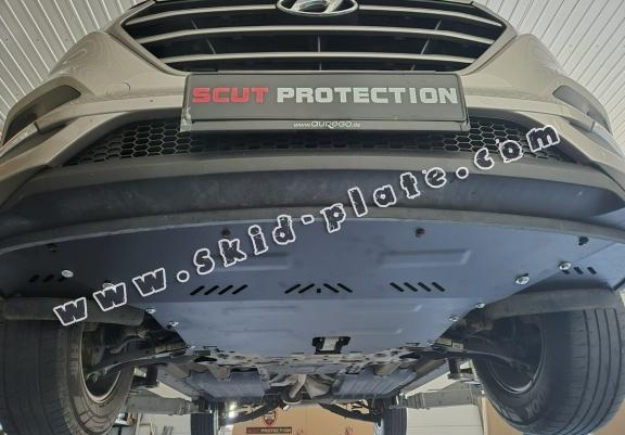 Steel skid plate for Hyundai Tucson