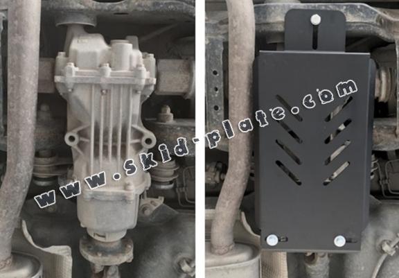 Steel diferential skid plate for Dacia Duster 4x4