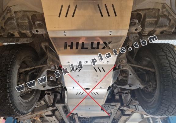 Aluminum radiator skid plate for Toyota Hilux Invincible