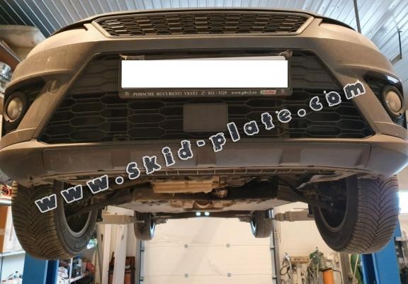 Steel skid plate for Audi A1