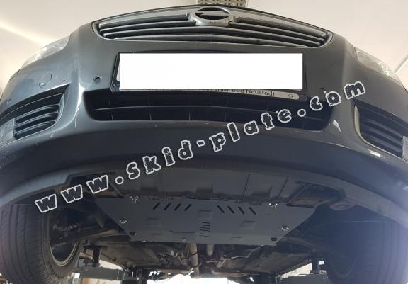 Steel skid plate for Opel Zafira C