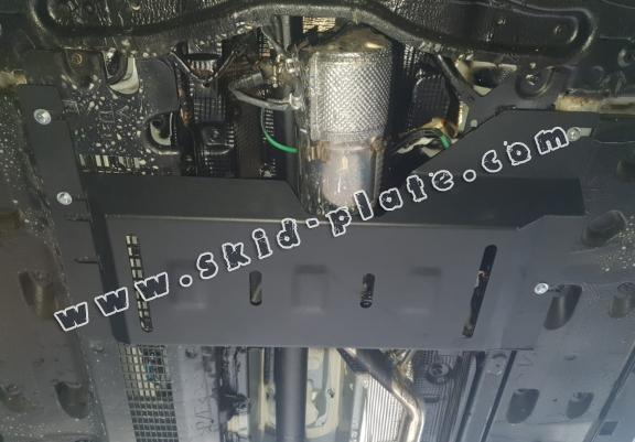 Steel DPF skid plate  for Dacia Duster