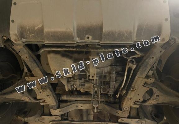 Aluminum skid plate for Dacia Duster