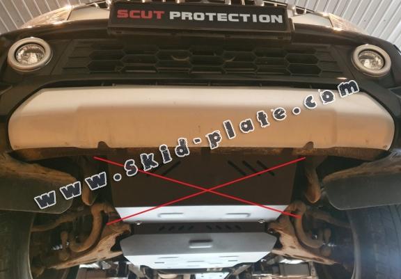 Steel skid plate for Fiat Fullback