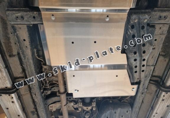 Aluminum differential skid plate for Toyota Hilux Invincible