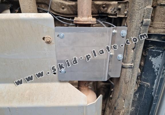 Steel DPF sensor skid plate  for Toyota Hilux