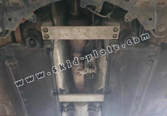 Steel catalytic converter plate/cat lock for Toyota Prius