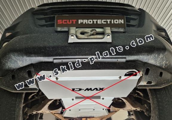 Steel gearbox skid plate for Isuzu D-Max