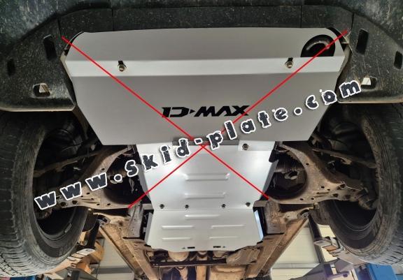Steel gearbox skid plate for Isuzu D-Max
