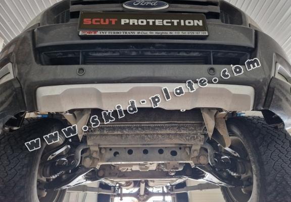 Steel gearbox skid plate for Ford Ranger