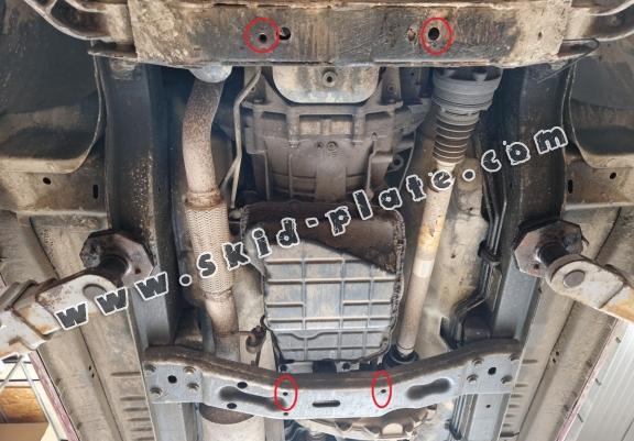 Steel gearbox skid plate for Jeep Cherokee - KJ