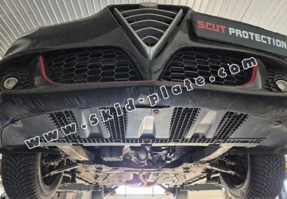 Steel skid plate for Alfa Romeo Giulietta