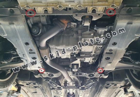 Steel skid plate for Chevrolet Malibu