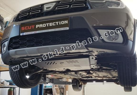 Steel skid plate for Dacia Logan 1