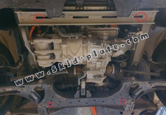 Steel skid plate for Dacia Spring