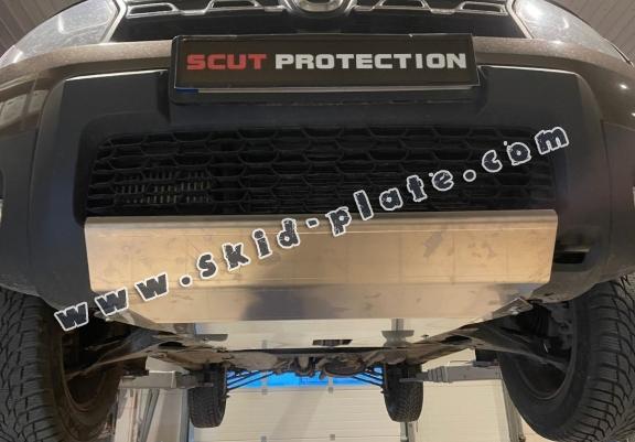 Aluminum skid plate for Dacia Duster