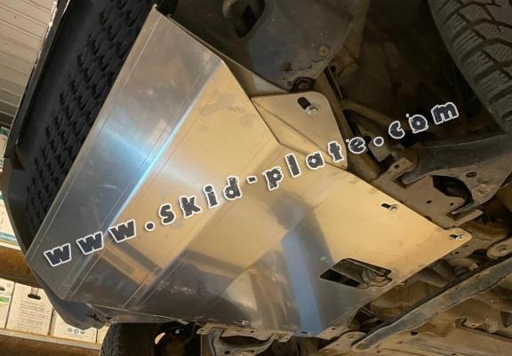 Aluminum skid plate for Dacia Duster