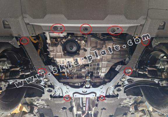 Steel skid plate for Dacia Bigster - 4x4 + 4x2