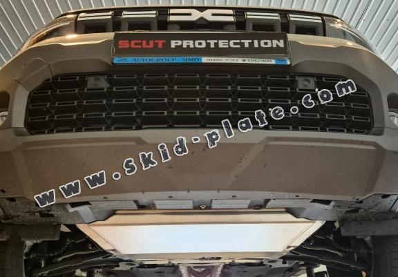 Aluminum skid plate for Dacia Duster - 4x2 +4x4