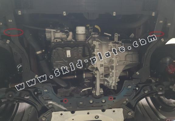 Steel skid plate for Ford Focus 4