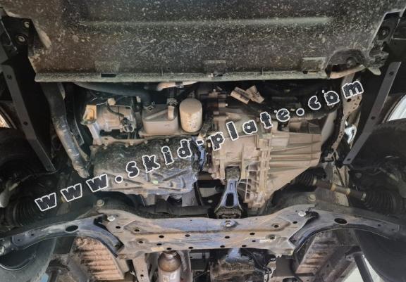 Steel skid plate for the protection of the engine and the gearbox for Ford Transit Custom - FWD